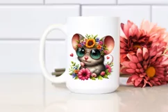 Watercolor Mouse Portrait, Transparent PNG Product Image 2
