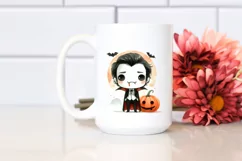 Funny Vampire Haloween Clipart PNG Product Image 2