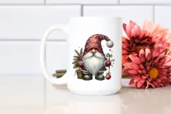 Watercolor Christmas Gnome, Transparent PNG Product Image 2