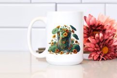Detailed with Large Nasturtium | Sublimation Clipart Product Image 2
