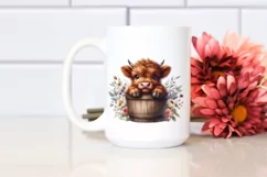 Vibrant Monkey made of Flowers, Transparent PNG Product Image 2