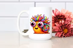 Colorful Baby Snail | Sublimation Clipart Product Image 2