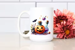 Simple Funny Halloween Clipart, Transparent PNG Product Image 2