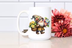 Detailed Cute Gnome Basket Primrose Product Image 2