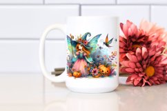 Vibrant Halloween Fairy | Clipart Product Image 2