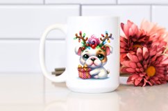 Enthusiastic Baby Bulldog PNG Product Image 2