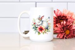 Cute Baby Bunny Watercolor | Clipart Product Image 2