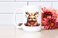 Extremely Expressive Baby Walrus PNG Product Image 2