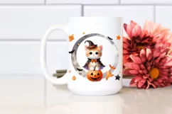 Cute Baby Kitten, Halloween Theme, PNG Product Image 2
