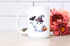 Funny Halloween Ghost | Sublimation Clipart Product Image 2