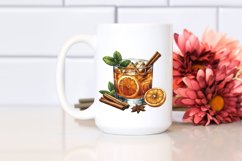 Watercolor Amaretto Sour Clipart Product Image 2