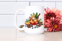 Watercolor Amaretto Sour Clipart Product Image 2