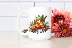 Watercolor Amaretto Sour Clipart Product Image 2