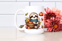 Colorful Autumn Vegetables Basket | Sublimation | Clipart Product Image 2