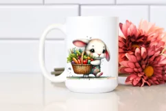 Colorful Autumn Vegetables Basket | Sublimation | Clipart Product Image 2