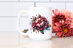 Detailed Glossy Impatiens | Sublimation Clipart Product Image 2