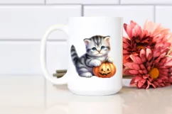 Cute Baby Kitten - Halloween PNG Product Image 2