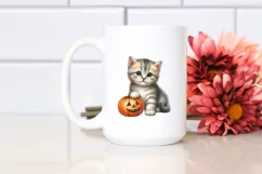 Cute Baby Kitten - Halloween PNG Product Image 2