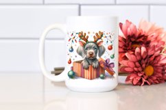 Extremely Expressive Baby Weimaraner PNG Product Image 2