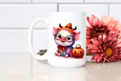 Cute Baby Pig in Halloween Costume | Clipart Product Image 2