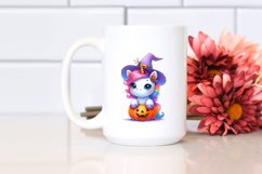 Cute Baby Unicorn Halloween Clipart Product Image 2