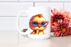 Funny Baby Pony Chick Sunglasses | Sublimation | Clipart Product Image 2