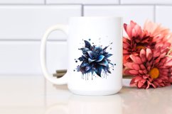 Colorful Glossy Lobelia with Metallic Insertions | Clipart Product Image 2