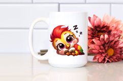 Enthusiastic Crazy Looking Baby Woodpecker Clipart Product Image 2