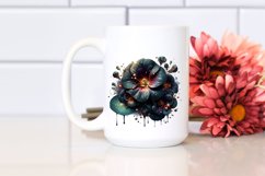 Detailed Glossy Nasturtium | Sublimation Clipart Product Image 2