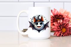 Funny Halloween Bat Goofy Smile | Sublimation Clipart Product Image 2