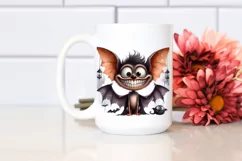 Funny Goofy Halloween Bat PNG Product Image 2