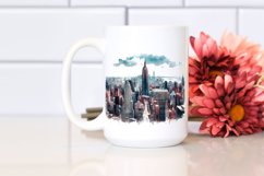 Urban Manhattan Watercolor Clipart Product Image 2
