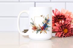 Abstract Watercolor Vibrant Dasy | Sublimation | Clipart Product Image 2