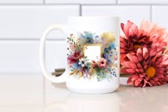 Abstract Watercolor Vibrant Dasy | Sublimation | Clipart Product Image 2