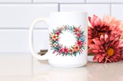 Vibrant Floral Frame with Small Hawayan Flowers Product Image 2