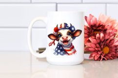 Cow Portrait Wearing | Sublimation | Clipart Product Image 2