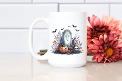 Simple Funny Halloween Tombstone PNG Product Image 2