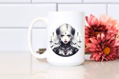 Detailed Gothic Girl PNG Product Image 2