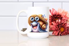 Expressive Snail Clipart Product Image 2