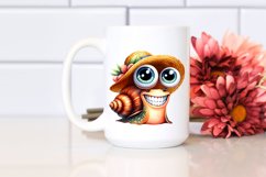Expressive Snail Clipart Product Image 2