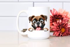 Funny Popping Eyes Boxer | Sublimation | Clipart Product Image 2