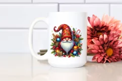 Detailed Vibrant Christmas Gnome PNG Product Image 2