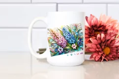Watercolor Luxury Flower Splash Clipart Product Image 2