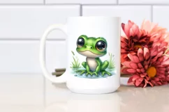 Baby Frog |T-shirt, Mug PNG Product Image 3