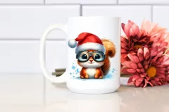 Expressive Baby Squirrel Watercolor PNG Product Image 2
