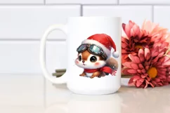 Expressive Baby Squirrel Watercolor PNG Product Image 2