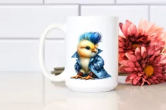 Modest Baby Chicken with Raincoat PNG Product Image 2