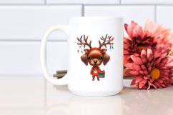 Extremely Expressive Baby Vizsla PNG Product Image 2