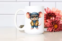 Baby Mouse Bandana Fancy es | Watercolor Product Image 2