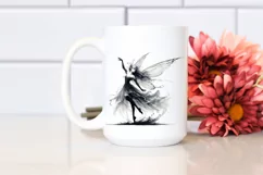Washed Watercolor Gothic Fairy PNG Product Image 2